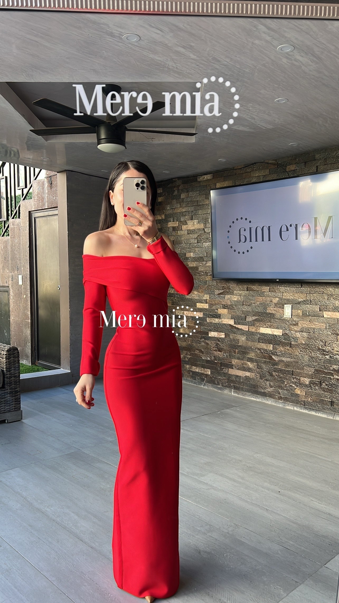 Vestido ml homb liso