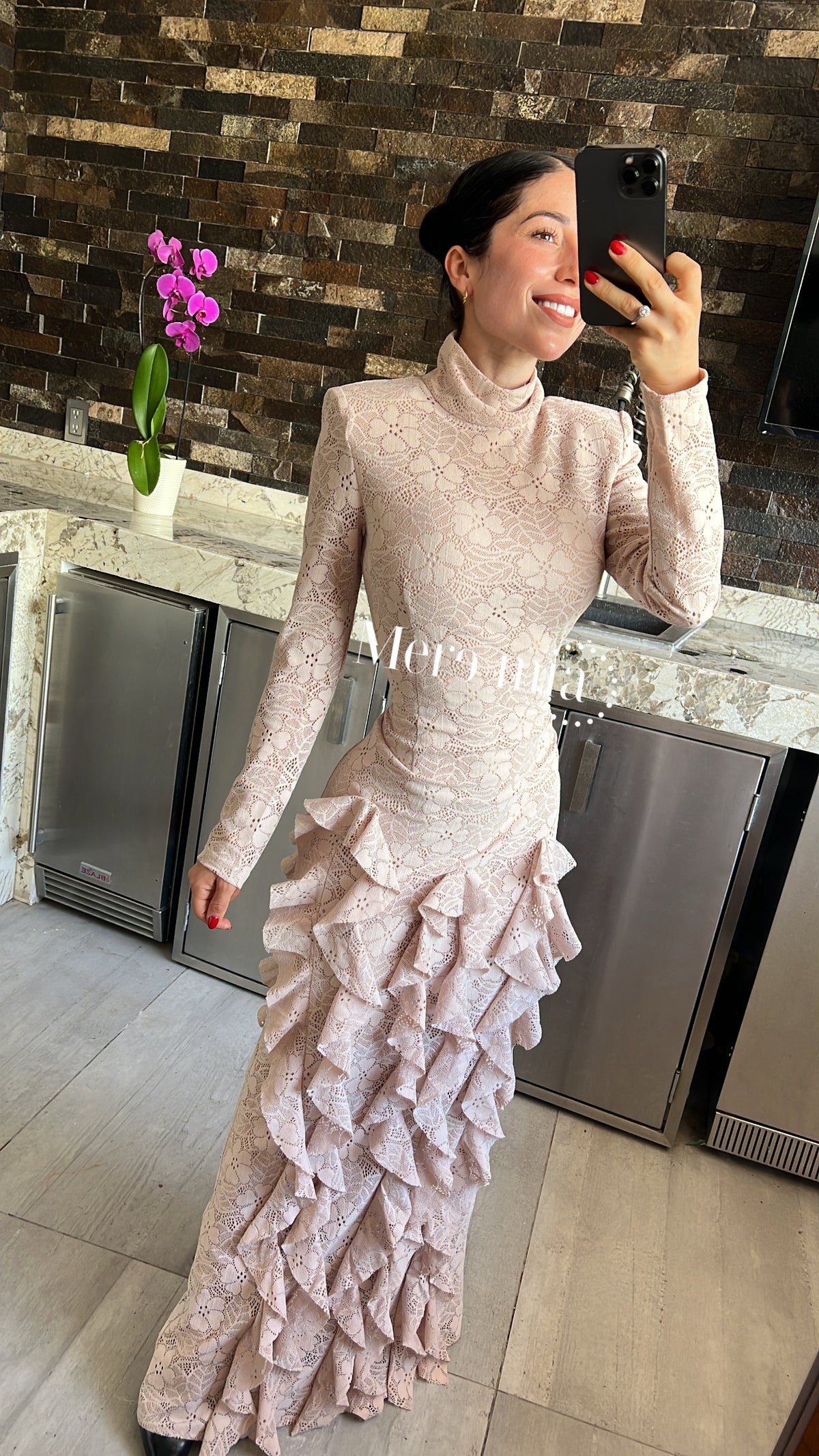 Vestido encaje Olanes ml