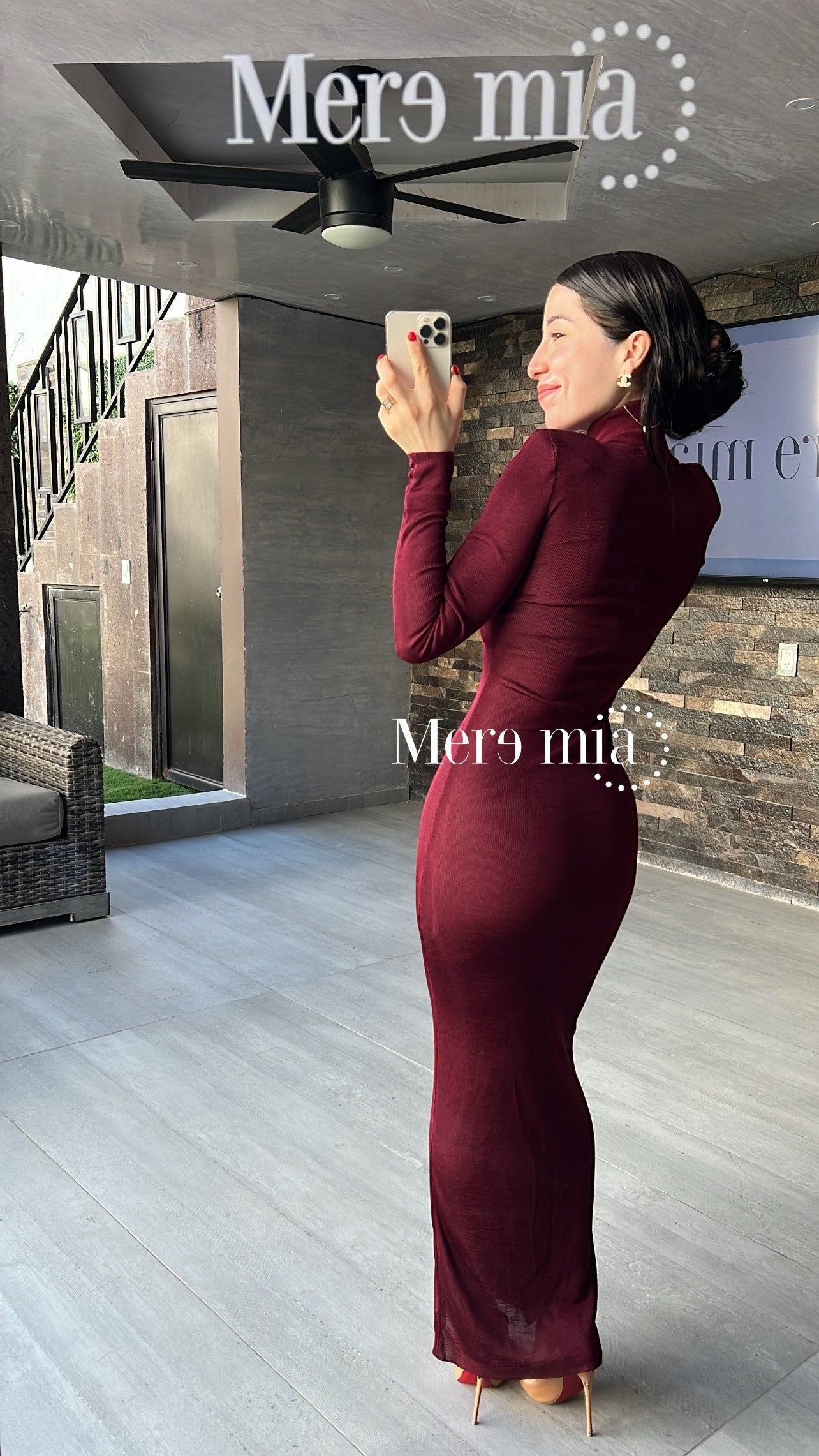Vestido cuello ml