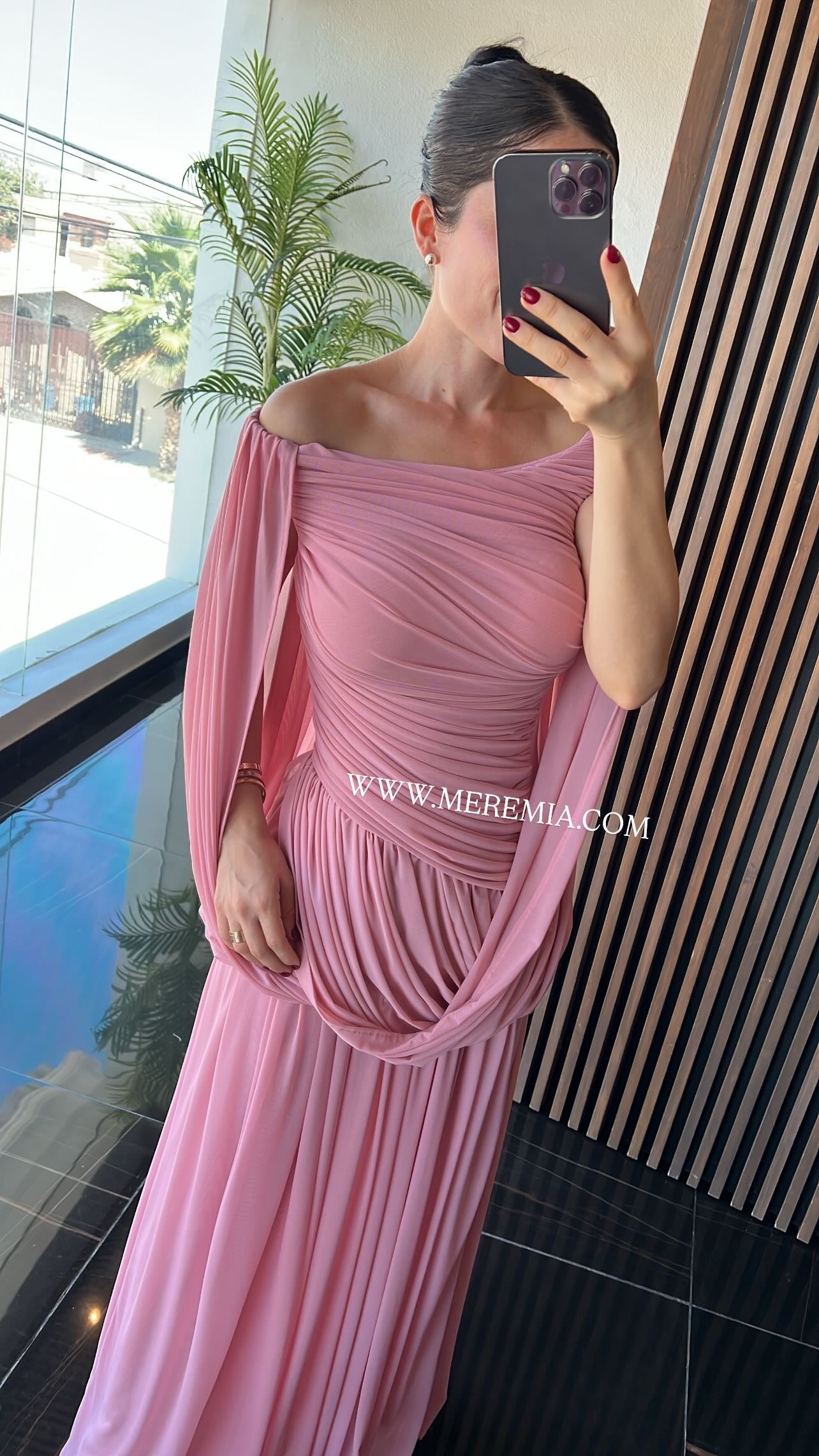 Vestido plisado homb