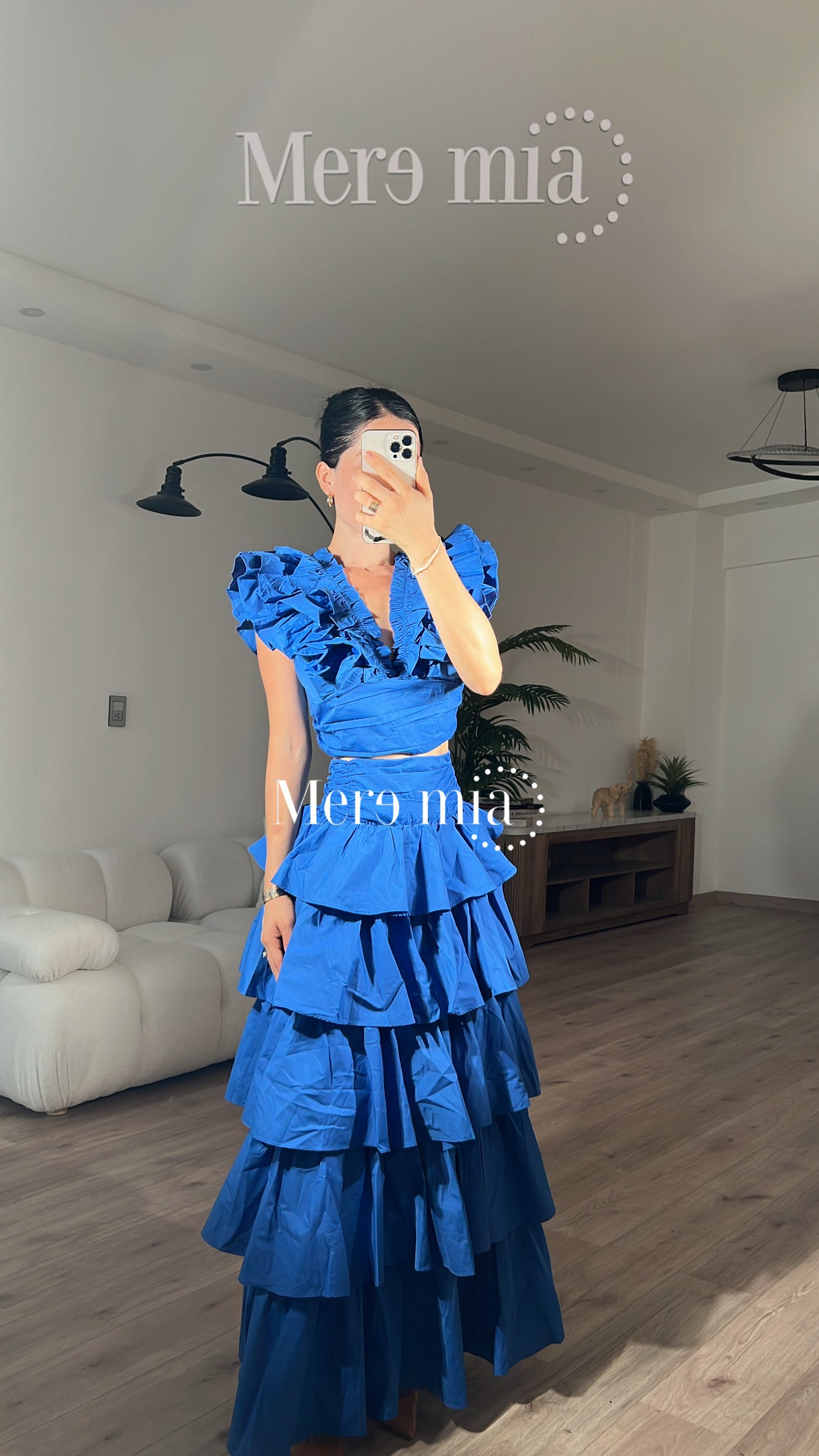 Conjunto azul olanes