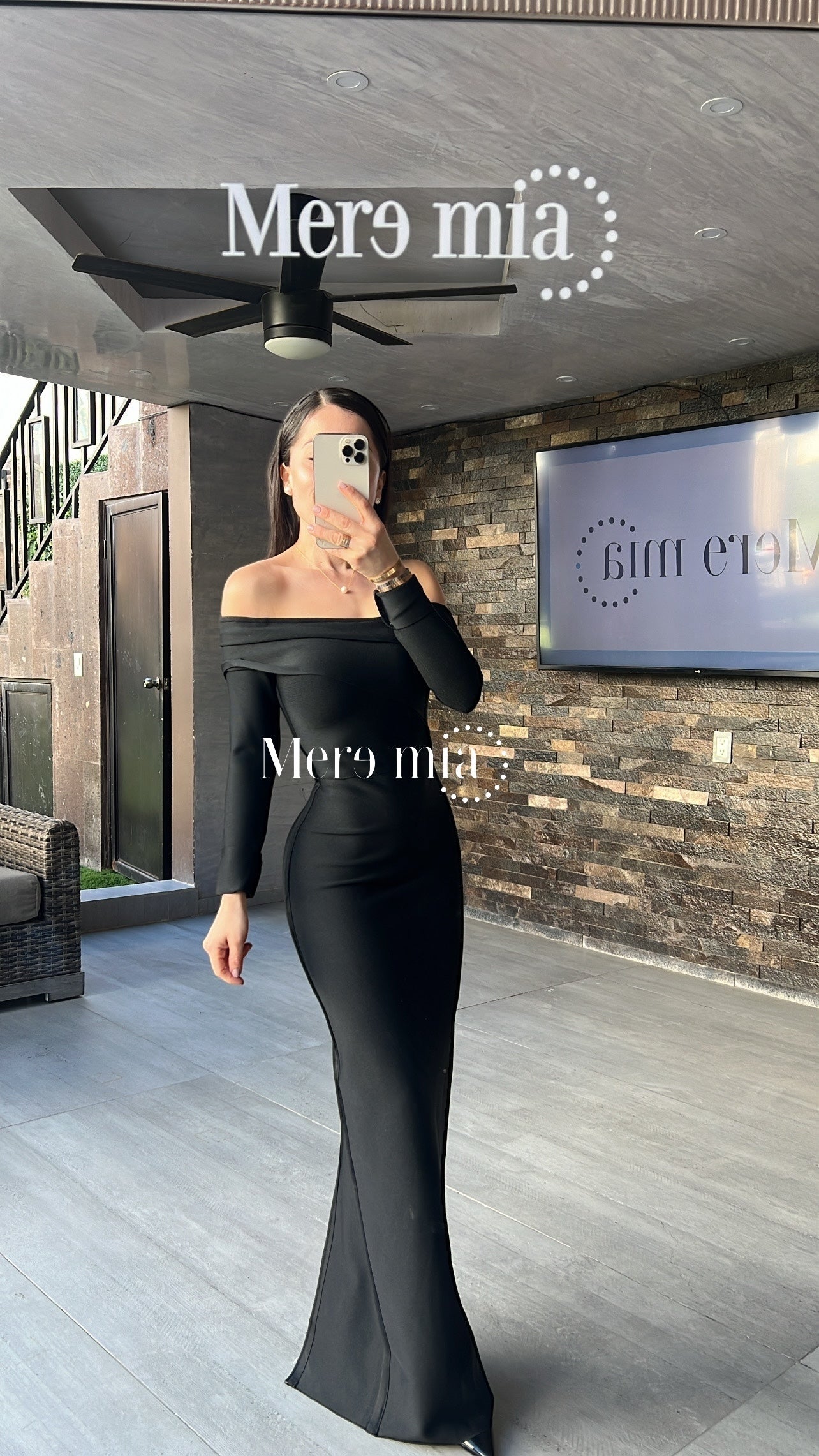 Vestido ml homb liso