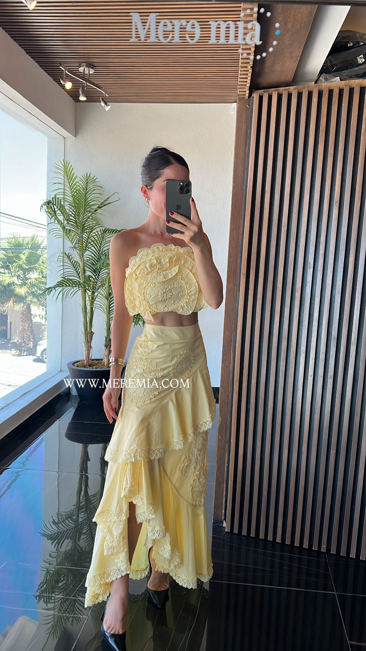 Conjunto flor midi