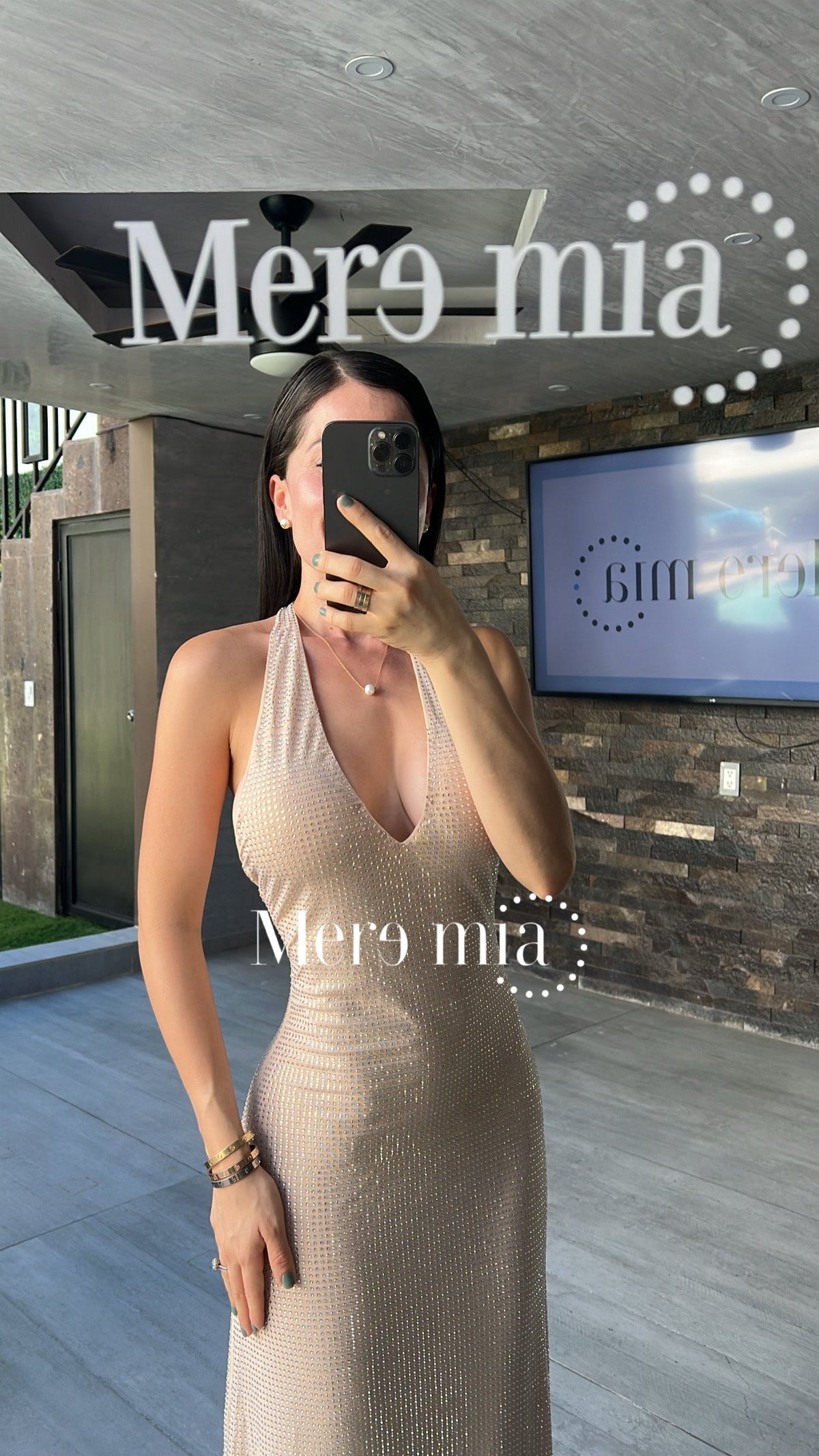 Vestido espalda suelto