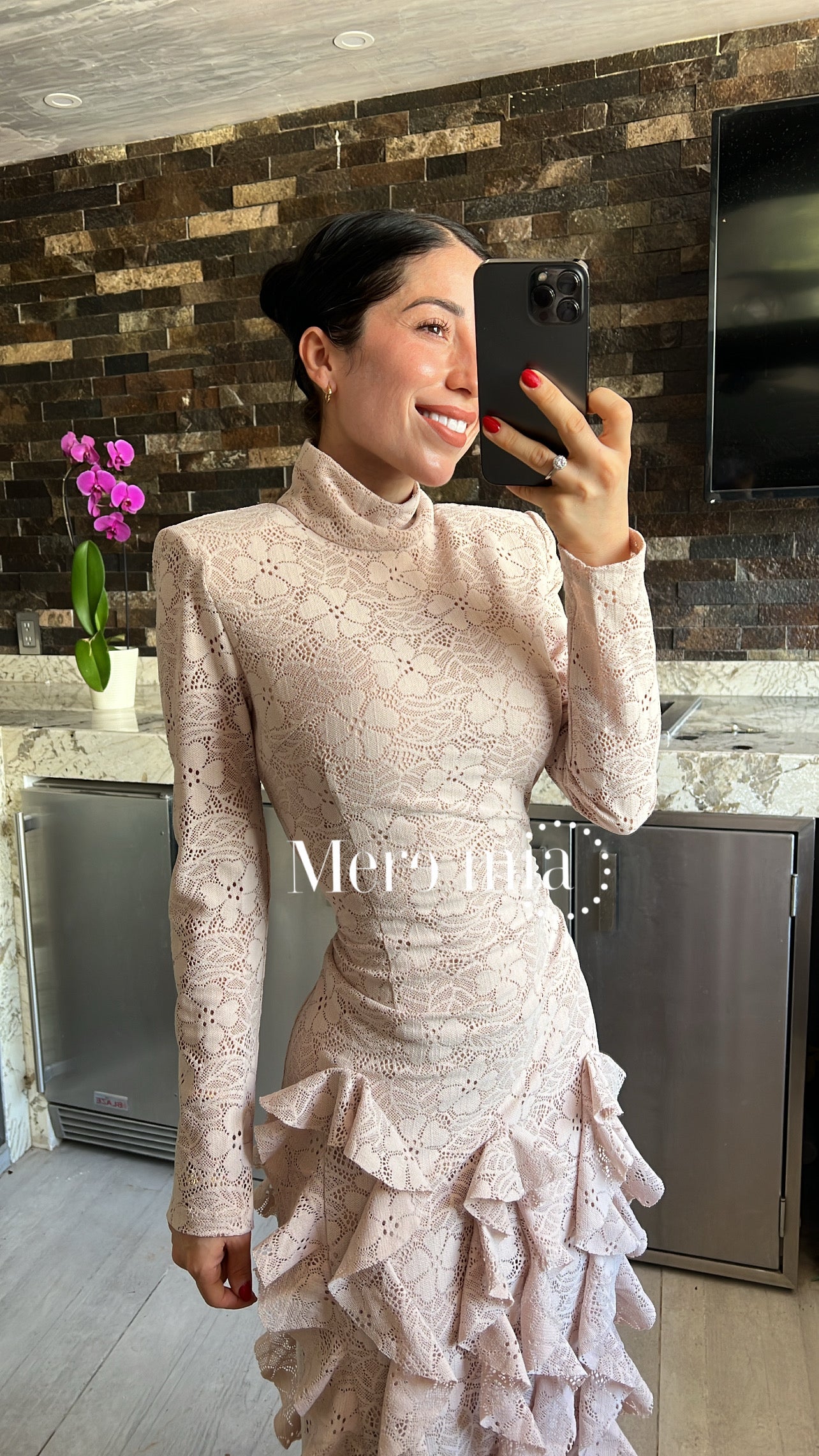 Vestido encaje Olanes ml