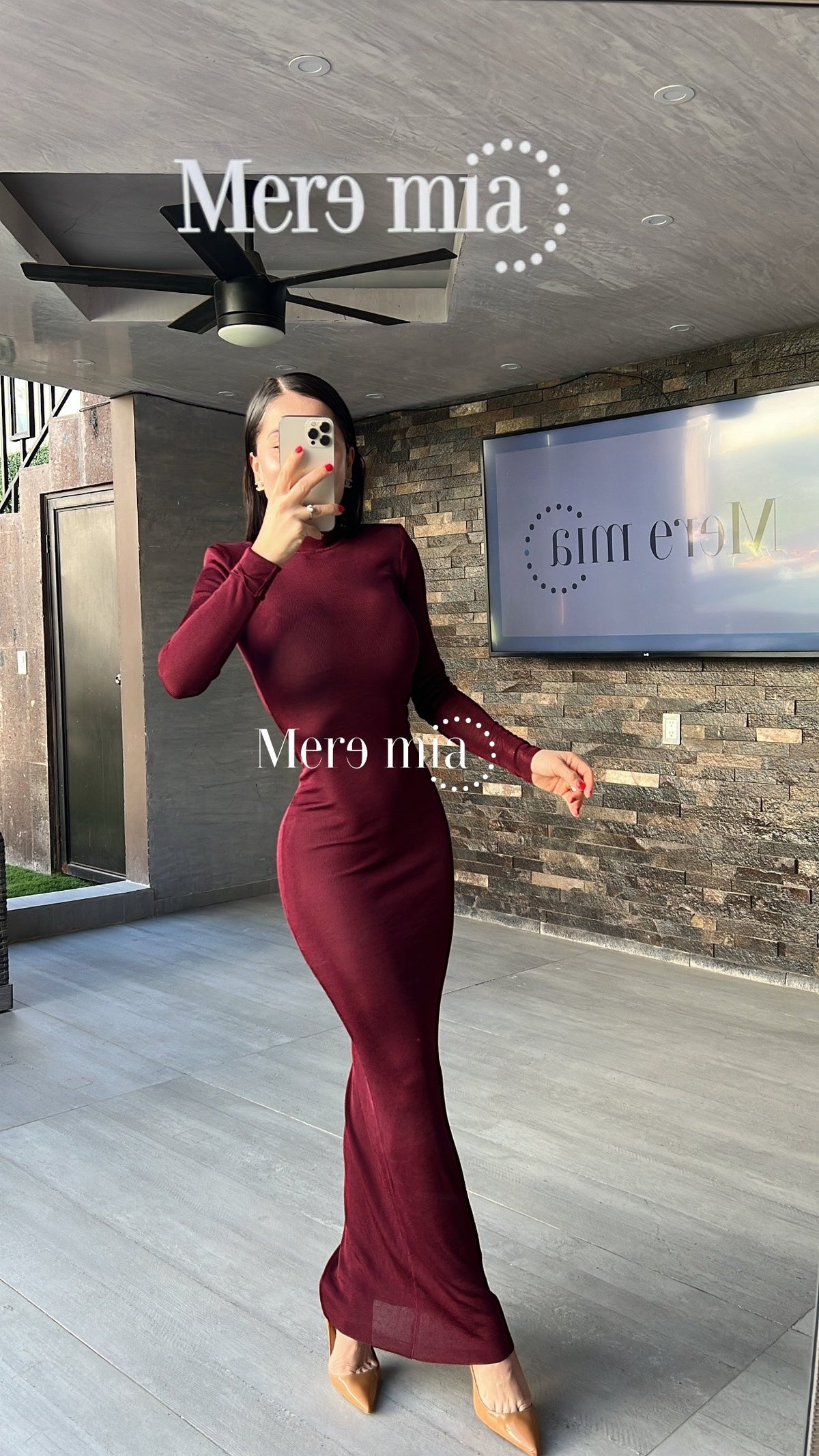 Vestido cuello ml