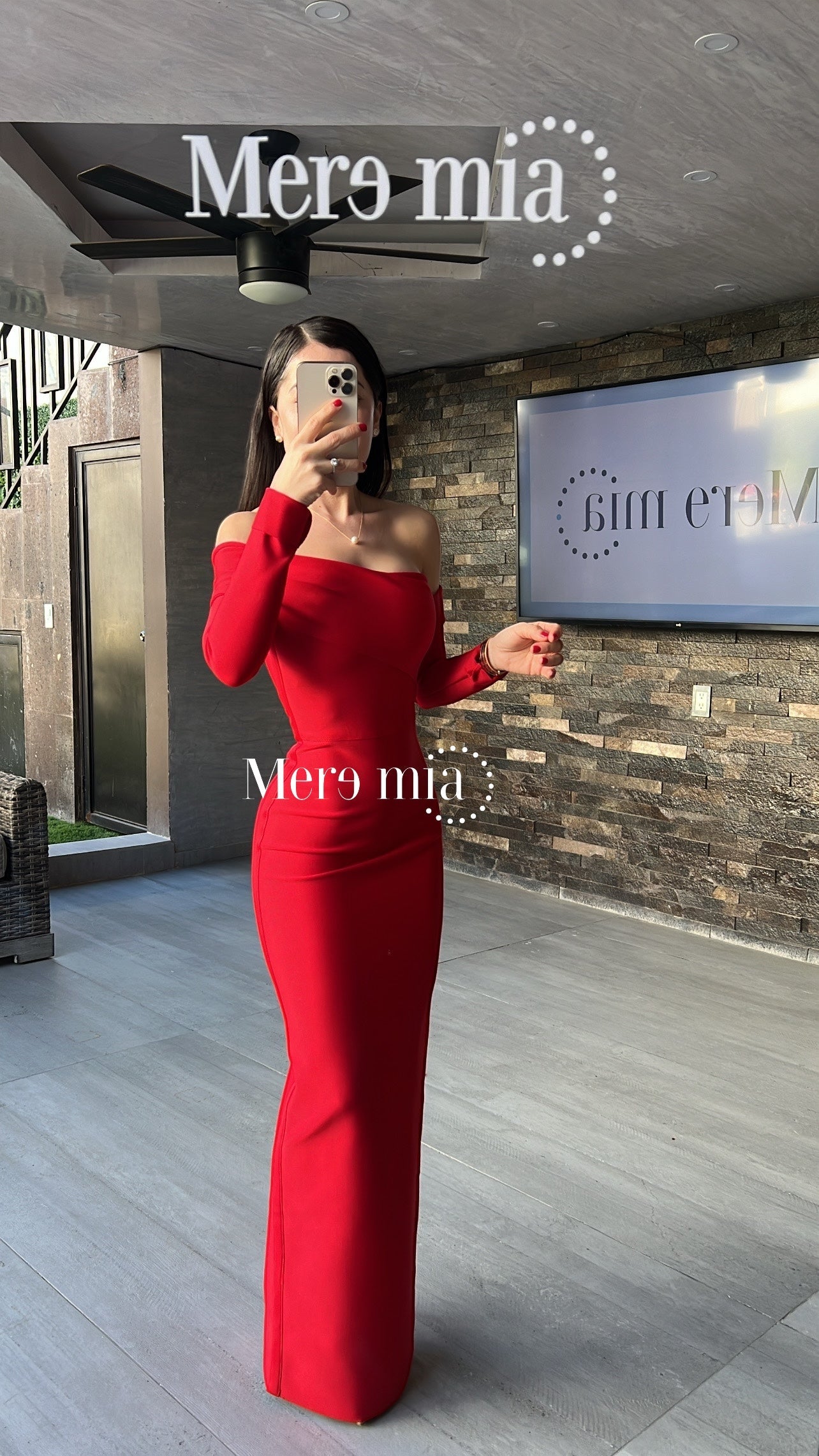 Vestido ml homb liso