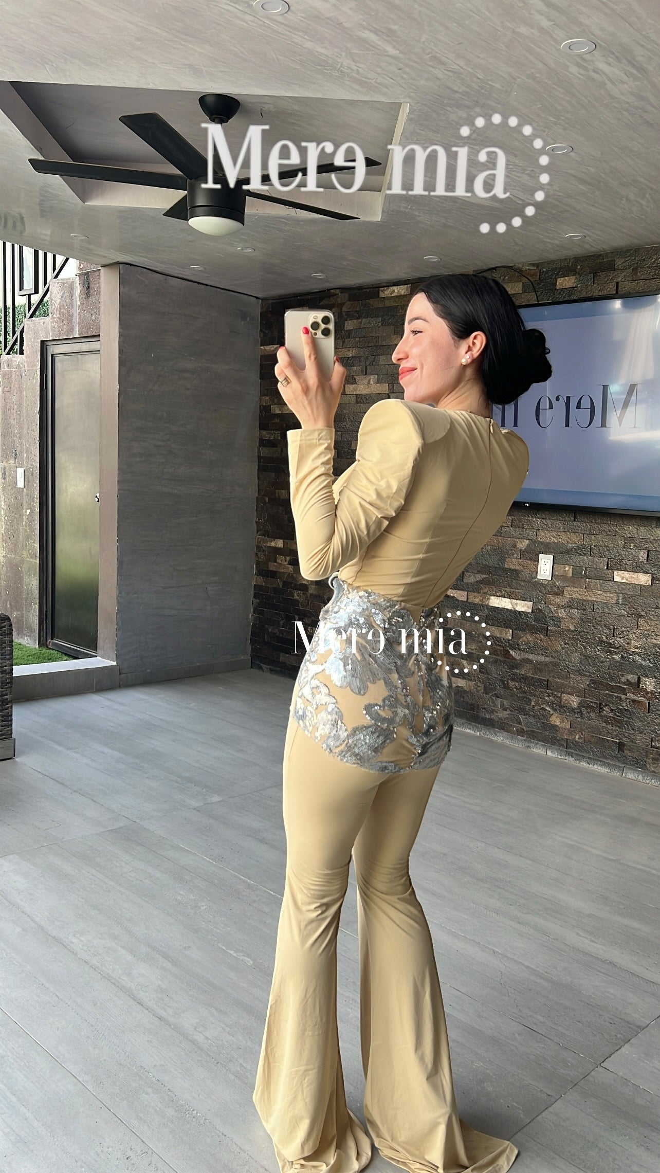 Jumpsuit lent plata