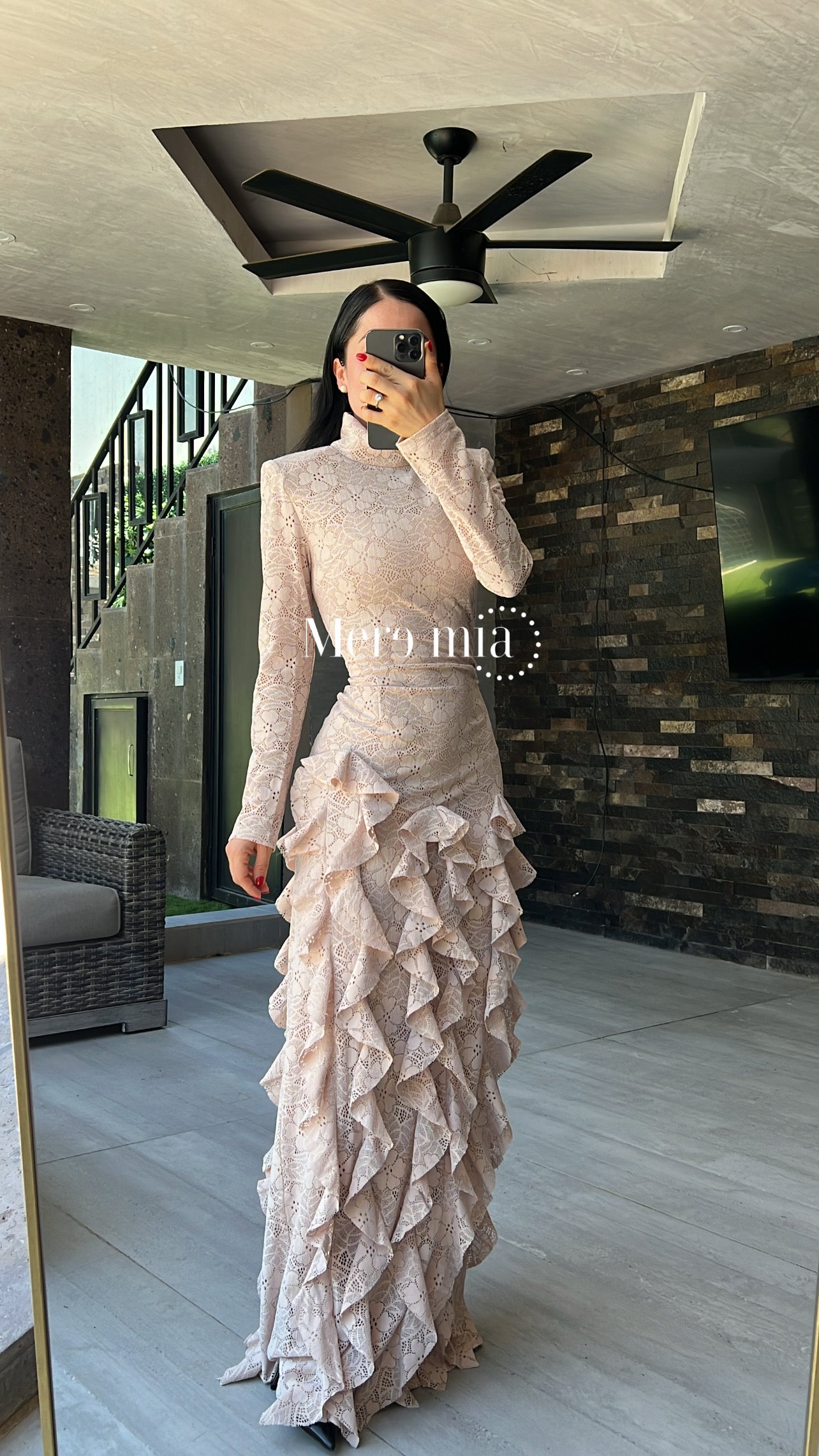 Vestido encaje Olanes ml