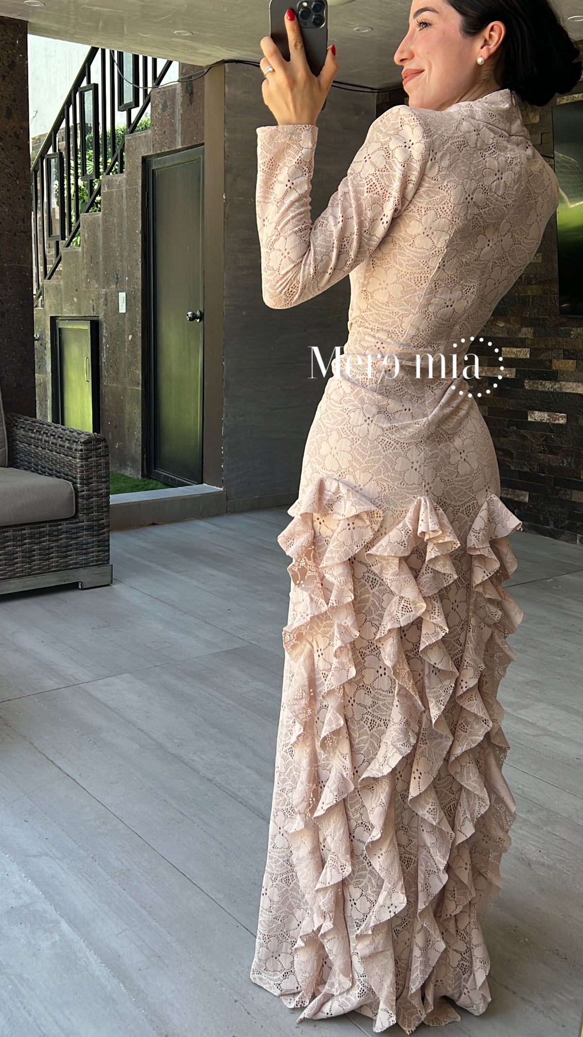 Vestido encaje Olanes ml