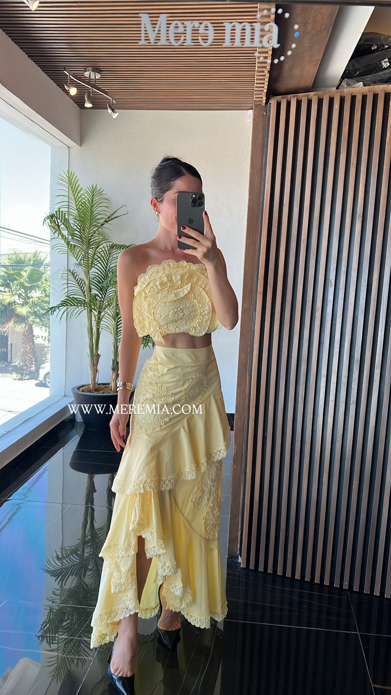 Conjunto flor midi