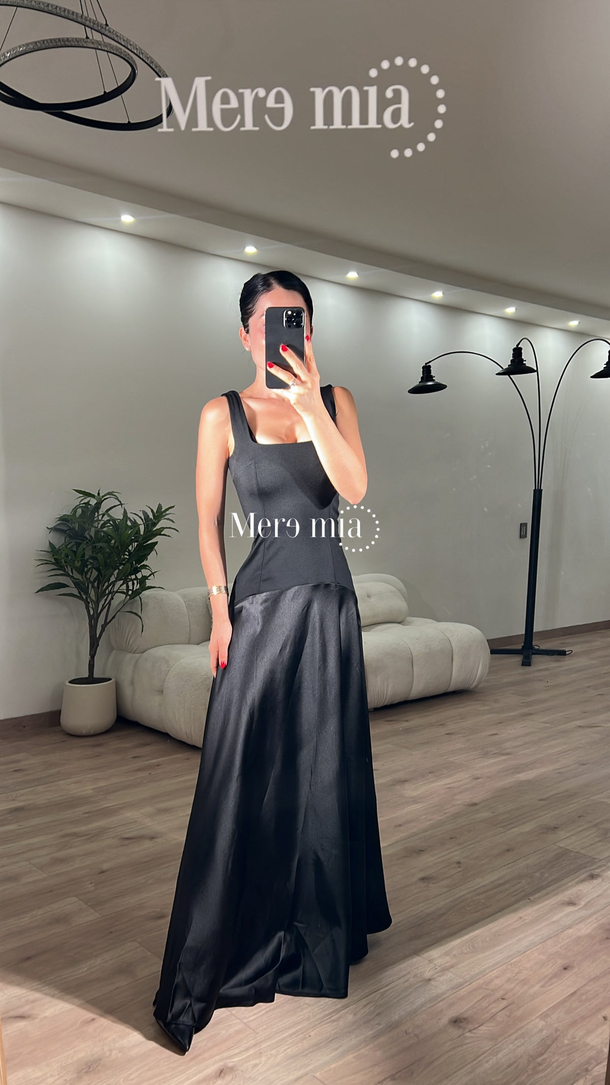 Vestido sat largo