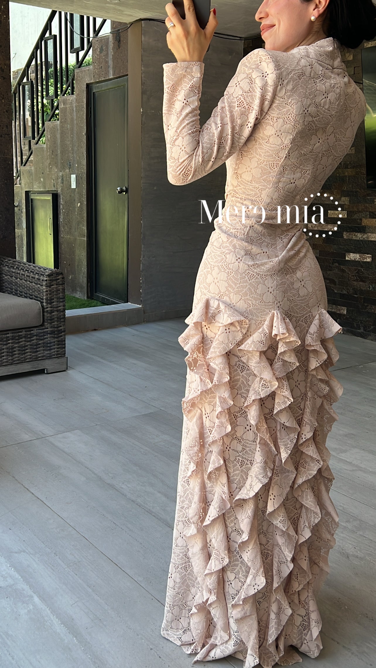 Vestido encaje Olanes ml