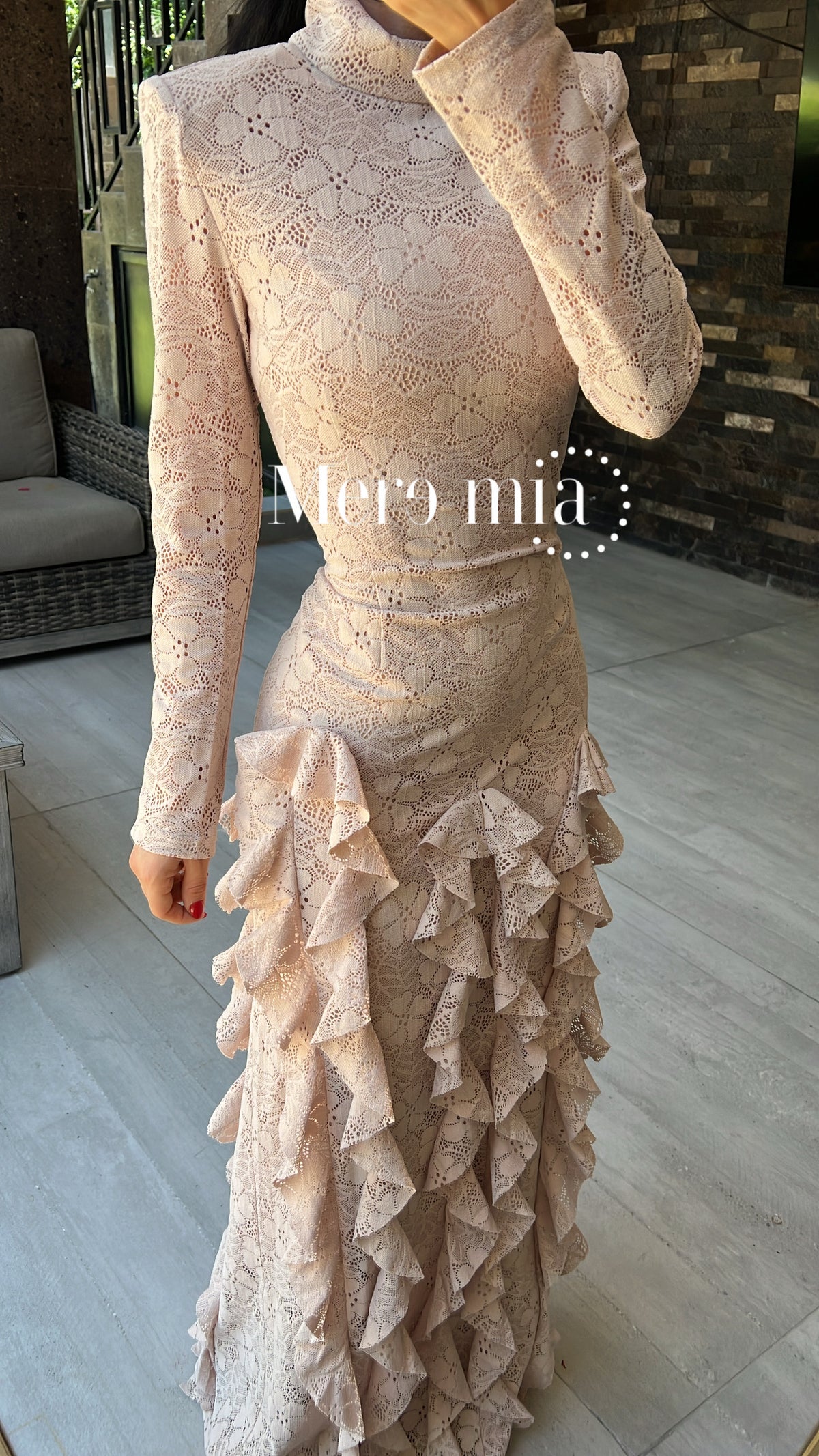 Vestido encaje Olanes ml