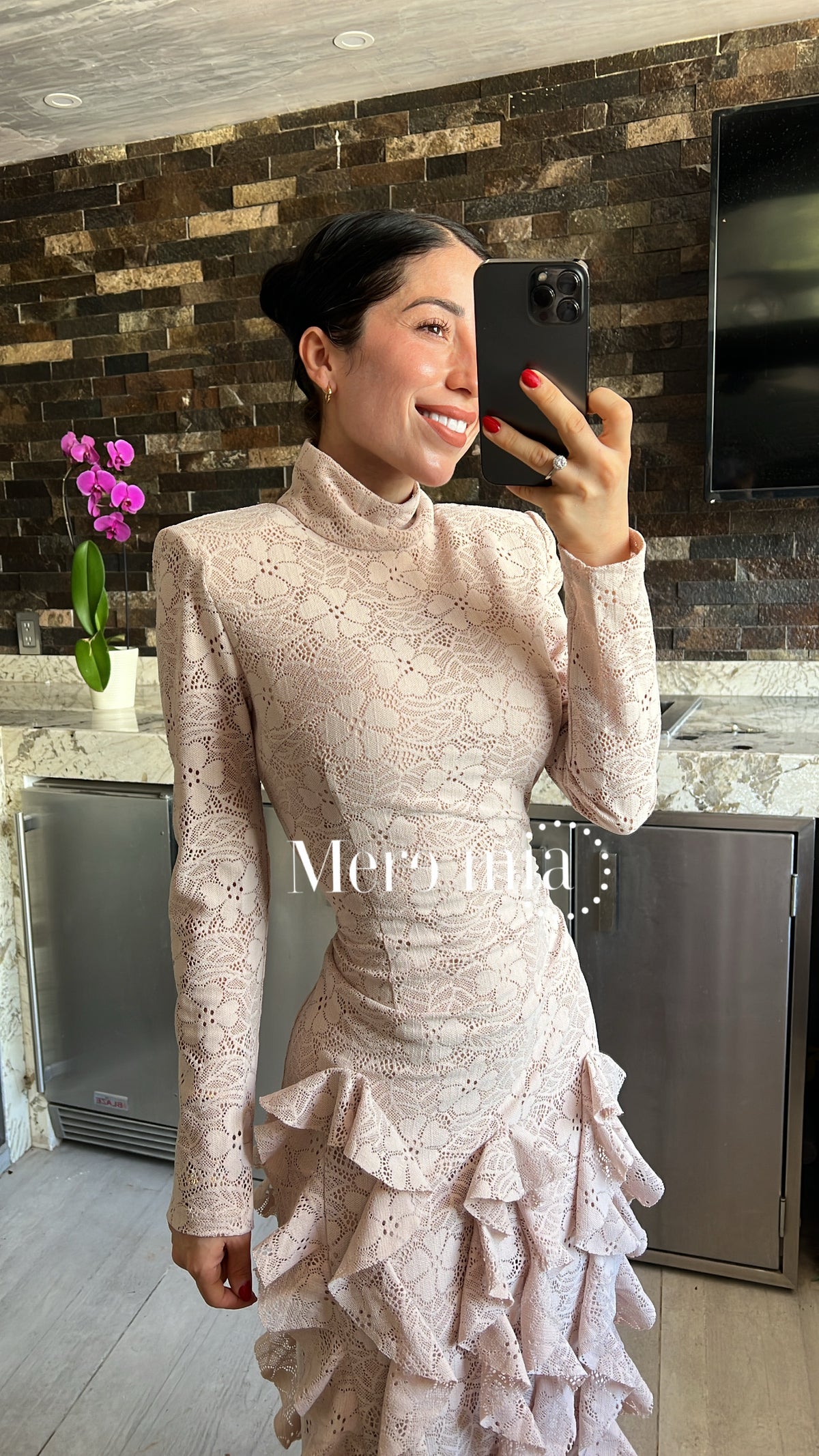 Vestido encaje Olanes ml