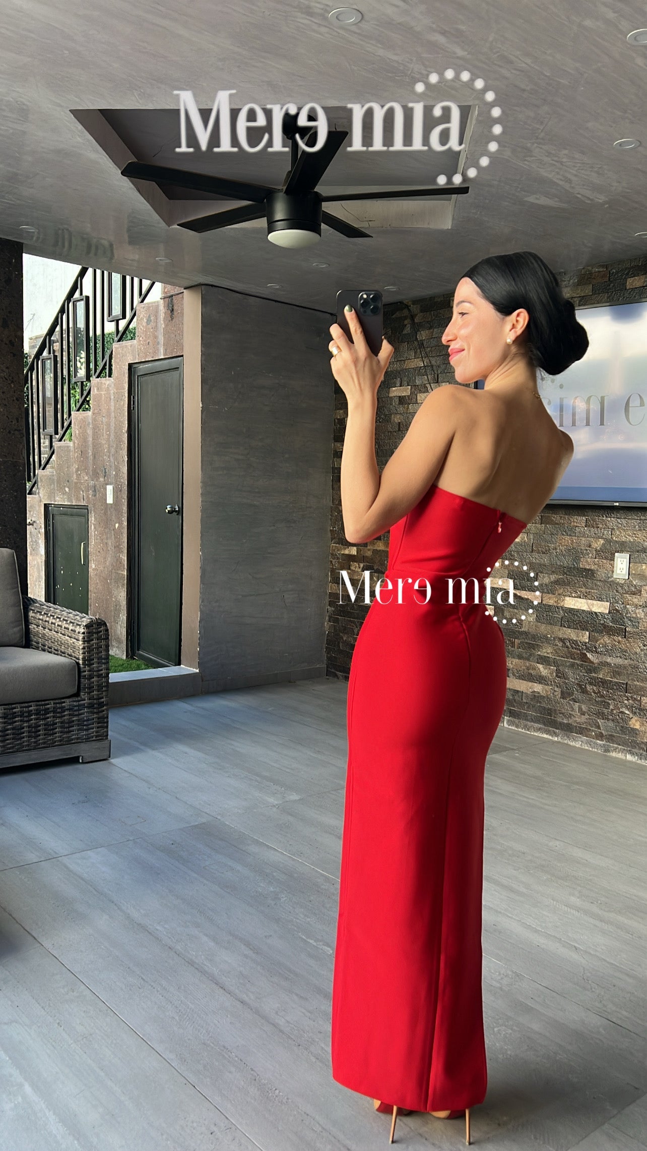 Vestido apl arr