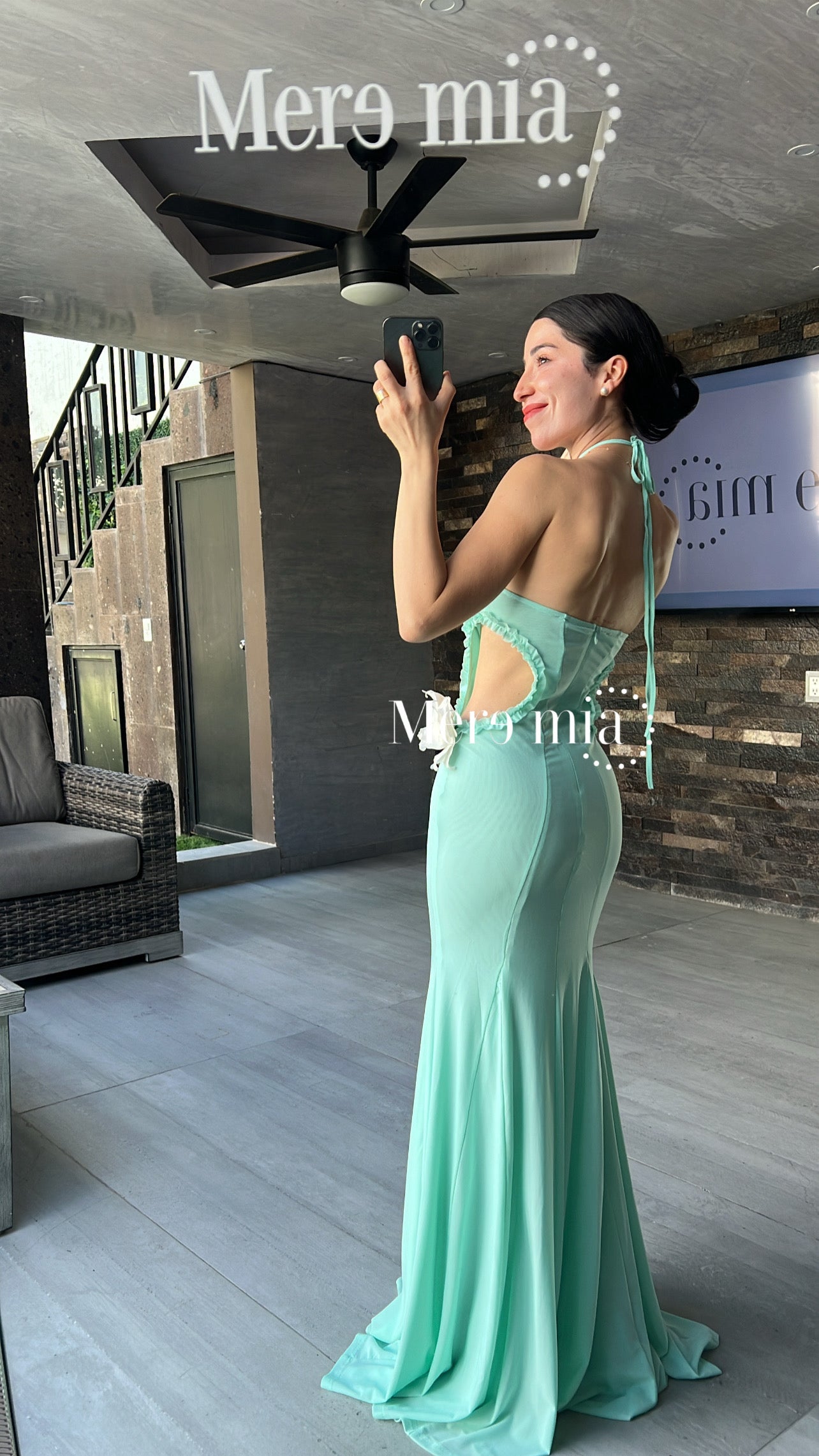 Vestido mariposa