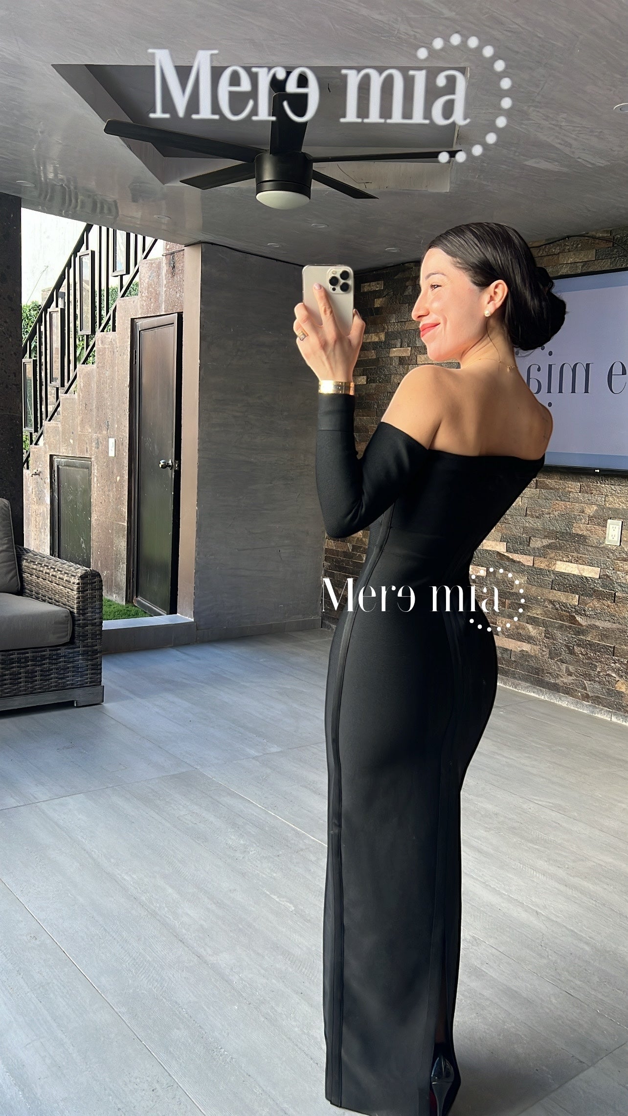Vestido ml homb liso